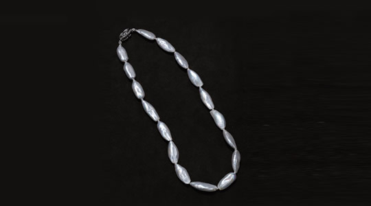 Freshwater pearl necklaces